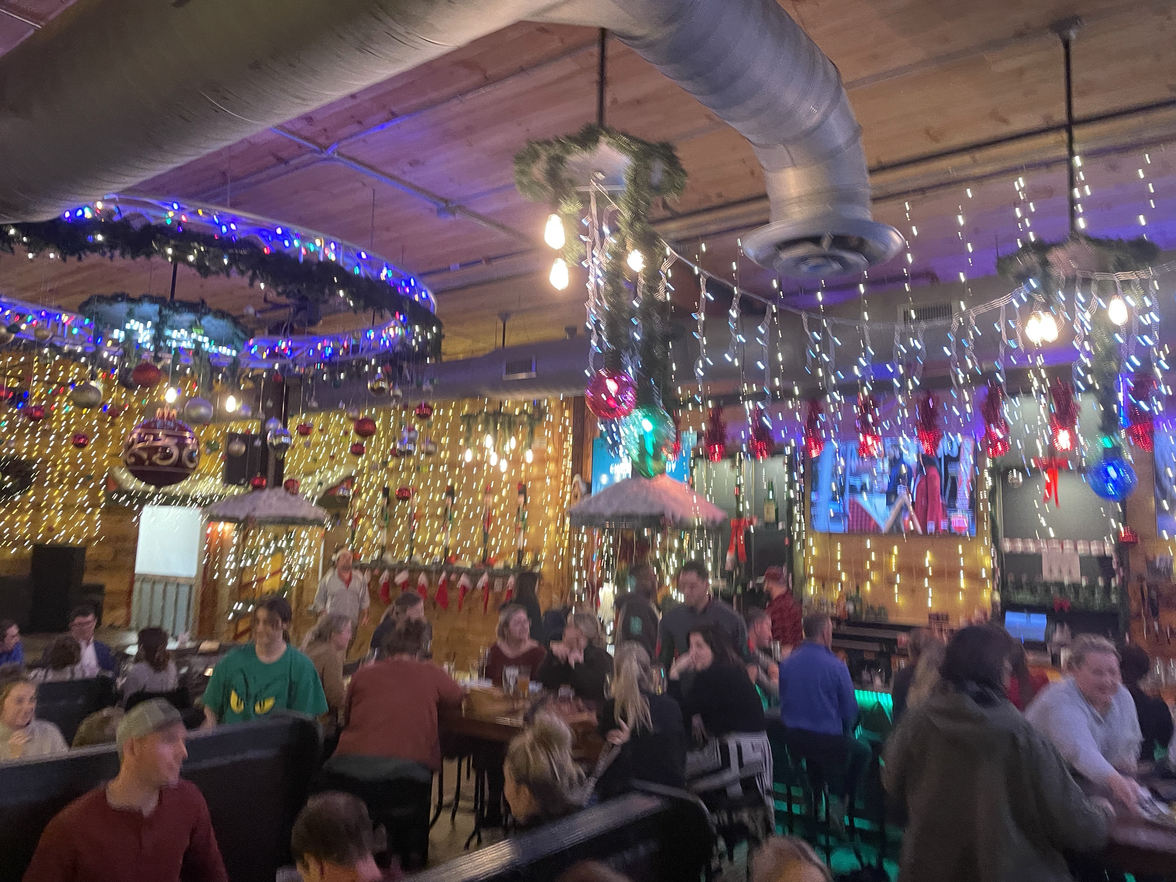 Christmas Themed Bar in Columbia, SC